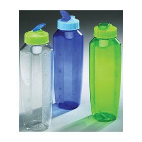 Arrow Plastic 22101 Sports Water Bottle, 32 oz Capacity, Pack of 6