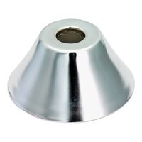 Plumb Pak PP93PC Bath Flange, 3-3/4 in OD, For: 3/8 in Pipes, Chrome 