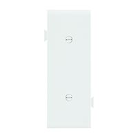 Eaton Cooper Wiring STC14W Wallplate, 1.9 in L, 4.84 in W, 0.23 in Thick, 1 -Gang, Polycarbonate, White 