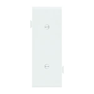 Eaton Cooper Wiring STC14W Wallplate, 1.9 in L, 4.84 in W, 0.23 in Thick, 1 -Gang, Polycarbonate, White