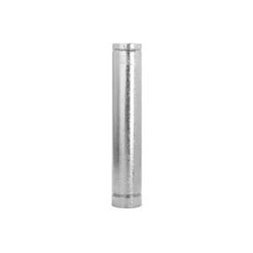 Selkirk 4RV-4 Type B Gas Vent Pipe, 4 in OD, 4 ft L, Galvanized Steel