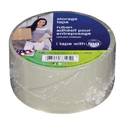 IPG 9852 Packaging Tape, 54.6 yd L, 1.88 in W, Polypropylene Backing, Clear 