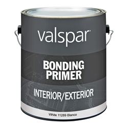 Valspar 045.0011289.007 Bonding Primer, White, 1 gal, Pail 4 Pack 