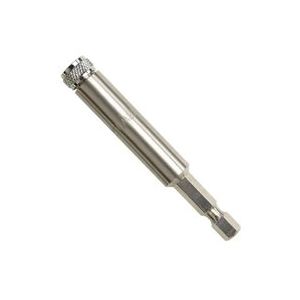 IRWIN 93717 Bit Holder with C-Ring, 1/4 in Drive, Hex Drive, 1/4 in Shank, Hex Shank, Steel