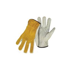 BOSS GUARD 4062L Gloves, L, Keystone Thumb, Open, Shirred Elastic Back Cuff 