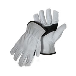 Boss 4064L Gloves, L, Keystone Thumb, Open Cuff, Leather 
