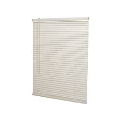 Simple Spaces PVCMB-0AA Cordless Mini Blind, 42 in L, 23 in W, Vinyl, Alabaster 4 Pack 