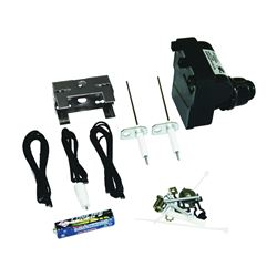 GrillPro 20620 Electronic Ignitor Kit, Pushbutton, Universal Fit, Plastic, Black 
