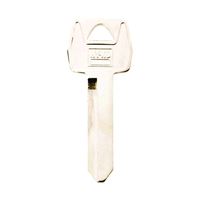 Hy-Ko 11010H51 Key Blank, Brass, Nickel, For: Ford, Lincoln, Mercury Vehicles, Pack of 10 