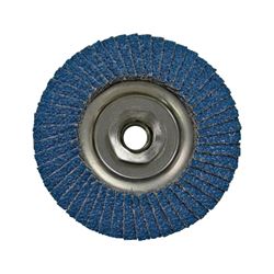 VORTEC PRO 30829 Flap Disc, 4-1/2 in Dia, 5/8-11 Arbor, Non-Woven, 60 Grit, Medium, Zirconia Aluminum Abrasive 