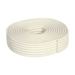M-D 71505 Caulking Cord Weatherstrip, 1/8 in Thick, 30 ft L, Synthetic Fiber, White 