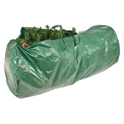 Treekeeper SB-10172 Tree Storage Bag, XL, 6 to 9 ft Capacity, Tarpaulin, Green, Zipper Closure, 60 in L, 30 in W 12 Pack 