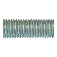 PFC TR-1007 Threaded Rod, 5/8-11 in Thread, 12 ft L, A Grade, Carbon Steel, Galvanized, NC Thread 