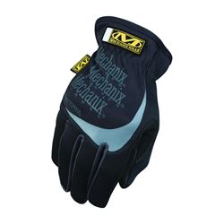 Mechanix Wear FastFit Series MFF-05-011 Work Gloves, Mens, XL, 11 in L, Reinforced Thumb, Elastic Cuff, Black 