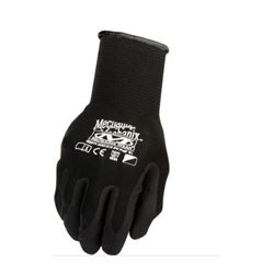 Mechanix Wear SpeedKnit Series S1DE-05-500 Work Gloves, Mens, M, S, Nitrile Coating, Black 