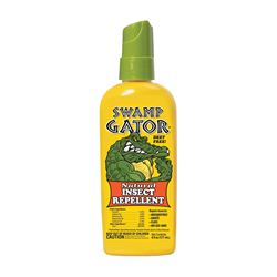 HARRIS Swamp Gator HSG-6 Insect Repellent, 6 oz, Liquid, Milky, Minty 