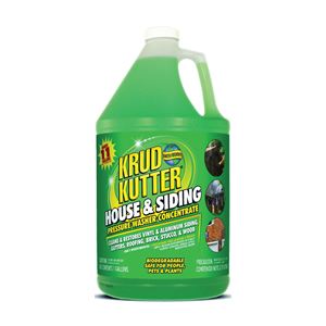 Krud Kutter HS014 House and Siding Cleaner, Liquid, Mild, 1 gal, Bottle