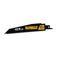 DeWALT DWA4166 Reciprocating Saw Blade, 1 in W, 6 in L, 6 TPI 