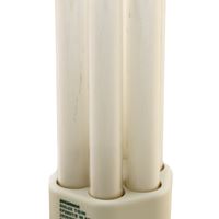 Sylvania 20881 Compact Fluorescent Bulb, 26 W, T4 Lamp, GX24Q-3 Lamp Base, 1501 Lumens, 3500 K Color Temp 