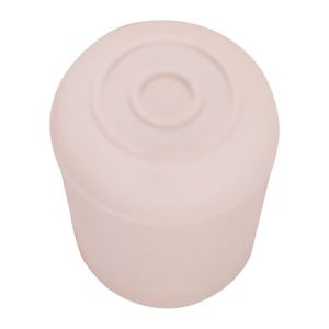 ProSource FE-50647-B Furniture Leg Tip, Round, Rubber, White, 1-1/4 in Dia, 1.7 in H, Pack of 48