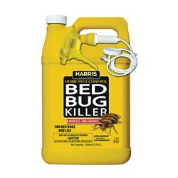 HARRIS HBB-128 Bed Bug Killer, Liquid, Spray Application, 128 oz 