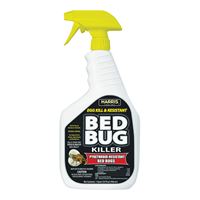 HARRIS BLKBB-32 Bed Bug Killer, Liquid, Spray Application, 32 oz 