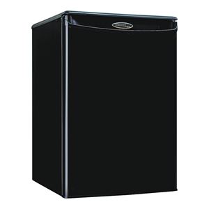 Danby Designer DAR026A1BDD Compact Refrigerator, 2.6 cu-ft Overall, Black