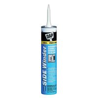 DAP 00804 Siding and Window Sealant, Clay, 24 hr Curing, -35 to 140 deg F, 10.1 oz Cartridge 12 Pack 