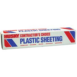 POLY-AMERICA SW403C Painters Sheeting, 100 ft L, 3 ft W, Clear 