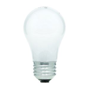 Sylvania 10117 Incandescent Lamp, 40 W, A15 Lamp, Medium Lamp Base, 410 Lumens, 2850 K Color Temp, Pack of 12