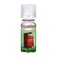 Rust-Oleum SPECIALTY 7871-830 Polyurethane, Semi-Gloss, Liquid, Clear, 11.25 oz, Aerosol Can 