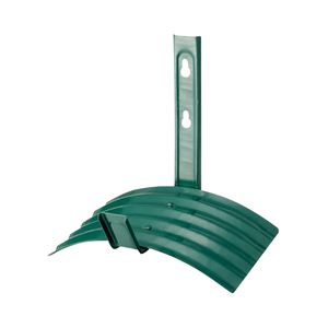 Landscapers Select GB-5227-3L Hose Hanger, 60 ft Capacity, Metal, Matte Green, Powder-Coated, Wall Mounting