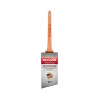 Wooster 4181-2 1/2 Paint Brush, 2-1/2 in W, 2-11/16 in L Bristle, Nylon/Polyester Bristle, Sash Handle 