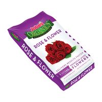 Jobes 09423 Rose and Flower Organic Plant Food Fertilizer with Biozome, 16 lb, Granular, 3-4-3 N-P-K Ratio 