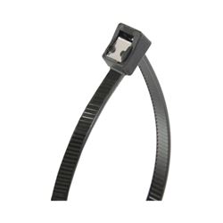Gardner Bender 46-314UVBSC Cable Tie, Double-Lock Locking, 6/6 Nylon, Black 