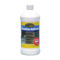 DAMTITE 05160 Bonding Additive, Liquid, Ammonia, White, 1 qt Bottle 