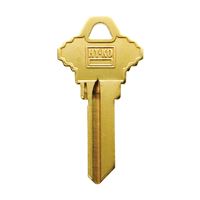 Hy-Ko 21200SC1BR Key Blank, Brass, For: Schlage Cabinet, House Locks and Padlocks, Pack of 200 