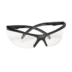 Safety Works 10083064 Essential Safety Glasses, Anti-Fog Lens, Semi-Rimless Frame, Black Frame 