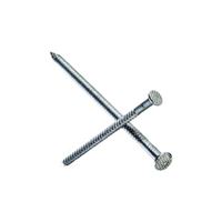 Simpson Strong-Tie S8PTDB Deck Nail, 6D, 2-1/2 in L, 304 Stainless Steel, Bright, Full Round Head, Annular Ring Shank 