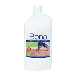Bona WP500359001 Floor Polish, 36 oz, Liquid, Slight Sweet, White 