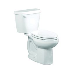 American Standard Colony Series 751AA001.020 Complete Toilet, Elongated Bowl, 1.6 gpf Flush, 12 in Rough-In, White 