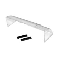 Dundas Jafine AD96ZW Air Deflector, 14 in L, 8 to 14 in W, Plastic, Clear 