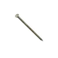 ProFIT 0054262 Finishing Nail, 8 in L, Carbon Steel, Hot-Dipped Galvanized, Flat Head, Round Shank, 50 lb 