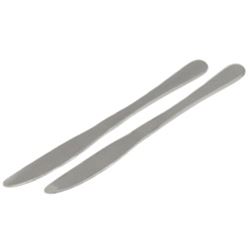 Chef Craft 21714 Butter Knife Set, 2-Piece, Stainless Steel 