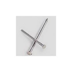 Simpson Strong-Tie S12PTD1 Deck Nail, 12D, 3-1/4 in L, 304 Stainless Steel, Bright, Full Round Head, Annular Ring Shank 