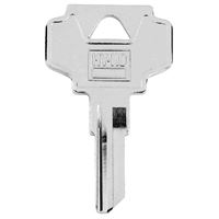Hy-Ko 11010IN27 Key Blank, Brass, Nickel, For: Independent IN27 Locks, Pack of 10 