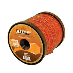 ARNOLD Maxi Edge WLM-395 Trimmer Line Spool, 0.095 in Dia, 819 ft L, Polymer, Orange 