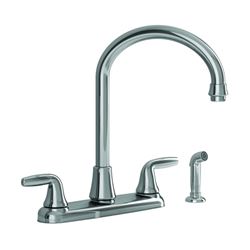 American Standard Jocelyn Series 9316.451.002 Kitchen Faucet with Side Sprayer, 1.8 gpm, 2-Faucet Handle, Brass 