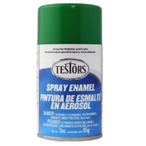 Testors 1224T Craft Spray Paint, Gloss, Green, 3 oz