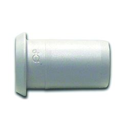 John Guest TSI20P Pipe Connector, 1/2 in, CTS, Plastic, 160 psi Pressure, Pack of 10 